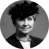 Retrato de Helen Keller.